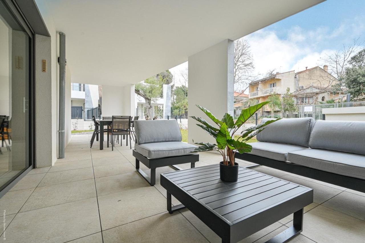 T4 Neuf - Jardin-Terrasse Et Piscine - Acces Direct Plages Et Centre Village - App C 12 Saint-Cyr-sur-Mer Kültér fotó