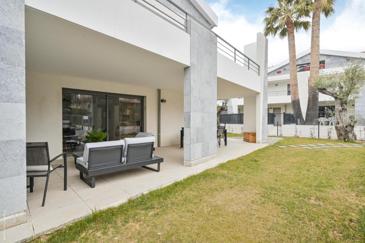 T4 Neuf - Jardin-Terrasse Et Piscine - Acces Direct Plages Et Centre Village - App C 12 Saint-Cyr-sur-Mer Kültér fotó